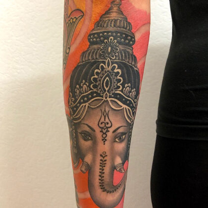 ganesha tatuaje ibiza 