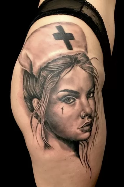 Nurse tattoo ibiza