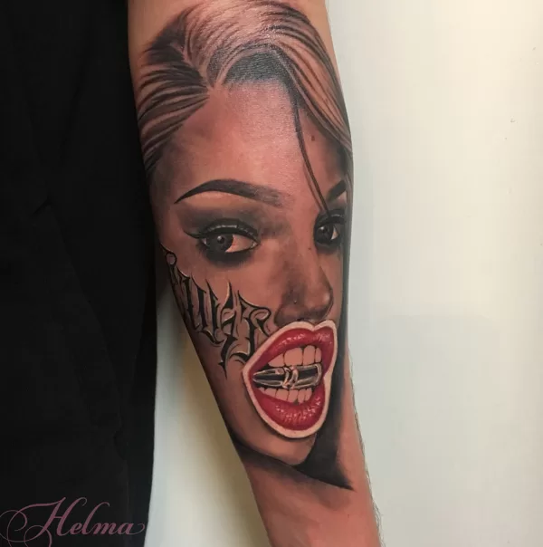 Ibiza chicano pinup