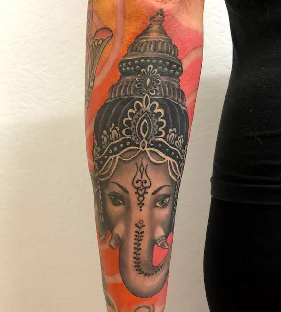 ganesha tatuaje ibiza 